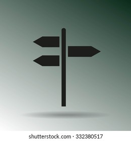 signpost icon