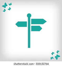 signpost icon