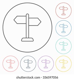 signpost icon