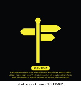 signpost icon
