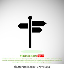 signpost icon