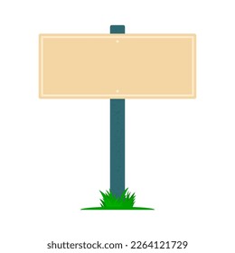 Signpost icon. Color silhouette. Front view. Vector simple flat graphic illustration. Isolated object on a white background. Isolate.