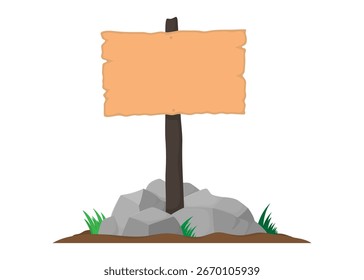Icono de la señal. Dibujo a color. Vista frontal. Vector simple plano gráfico dibujado a mano ilustración. Objeto aislado sobre fondo blanco. Aislar.