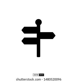 Signpost icon, design inspiration vector template for interface and any purpose