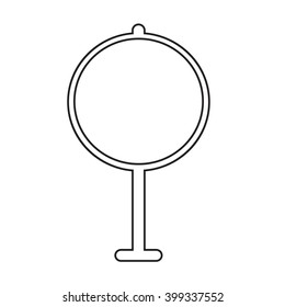 signpost icon Illustration design