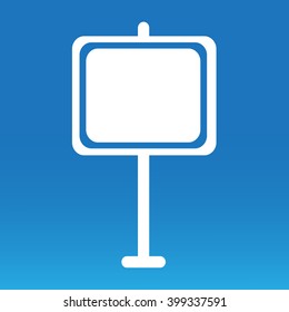 signpost icon Illustration design