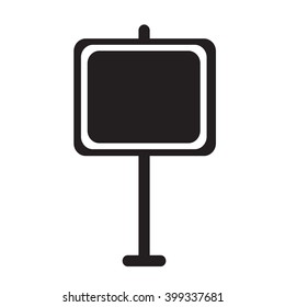 signpost icon Illustration design