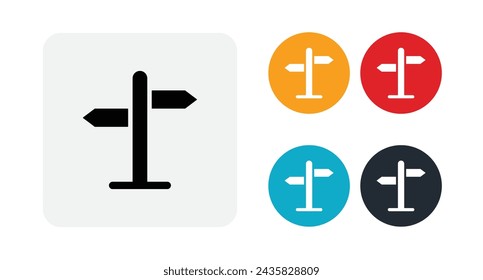 Ilustración de icono de señal símbolo de vector aislado