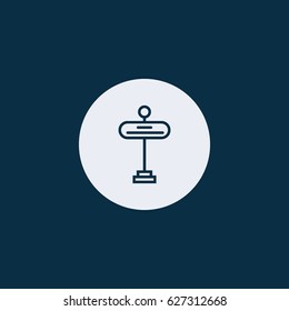 Signpost icon vector