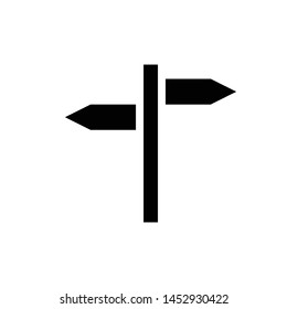 Signpost Icon Vector Design Symbol Illustration