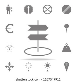 signpost icon. web icons universal set for web and mobile