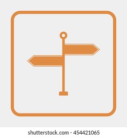 Signpost illustration.
