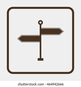 Signpost illustration.