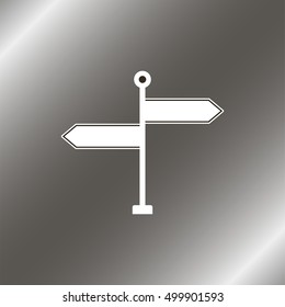 Signpost illustration.