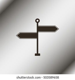 Signpost illustration.