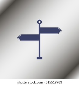Signpost illustration.