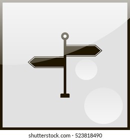 Signpost illustration.
