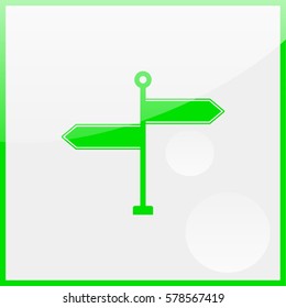 Signpost illustration.