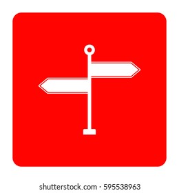 Signpost illustration.