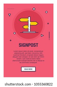 Signpost Onboarding Icon