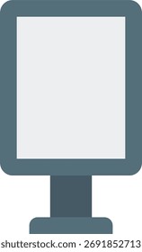 Signpost vector design, navigation and marketing direction concept, guidance and strategic path illustration. Flat Icon