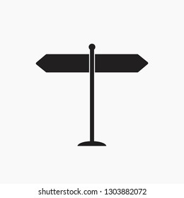 signpost vector icon