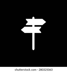 signpost vector icon