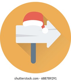 
Signpost Vector Icon
