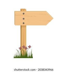 signposts to the right or left are good for illustration design etc.