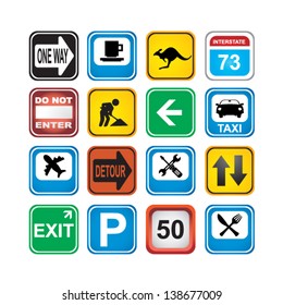 signs app icons