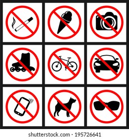 Signs Ban