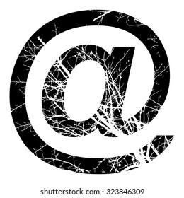Signs dog double exposure with white tree isolated on black background.Vector illustration.Black and white double exposure silhouette lettering combined with photograph of nature. Letters  alphabet.