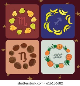 Signs of a horoscope