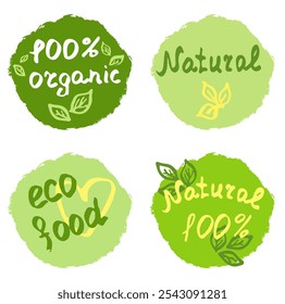  Signs natural product vector image