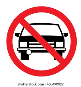 Signs prohibiting parking