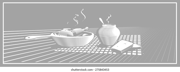 Signs, signposts in the supermarket. vector