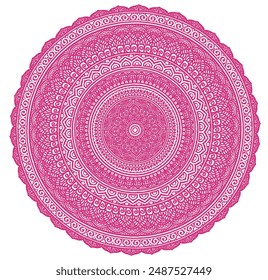 Zeichen und Symbole. Kreise Muster Lotus oder Blume Mandala Kunst Design. Schönheit, Mode, Geometrie.