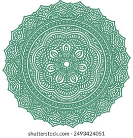 Señales y símbolos. Diseño de arte de loto o mandala floral con patrón circular. belleza, moda, geometría, colorido, moda.