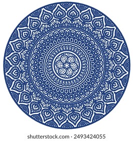 Zeichen und Symbole. Kreise Muster Lotus oder Blumen Mandala Kunst Design. Schönheit, Mode, Geometrie, bunt, Mode.