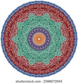 Signs and symbols. Circle pattern lotus or flower mandala art design. colorful, vintage, tradition, classic, dco, cycle, islamic, arabic, embroidery, bandana, Indian motifs, traditional, Turkish.