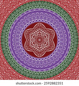 Signs and symbols. Full frame circle pattern lotus or flower mandala art design. beauty, fashion, geometry, colorful, vintage, tradition, classic, dco, cycle, full frame, style, culture of india.