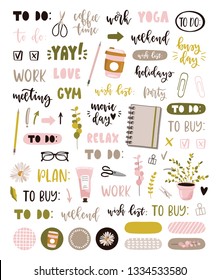 38,887 Planner Stickers Images, Stock Photos, 3D objects, & Vectors