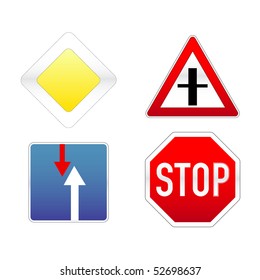 Signs traffic