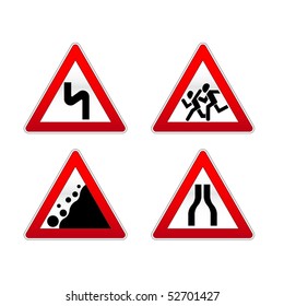 Signs traffic