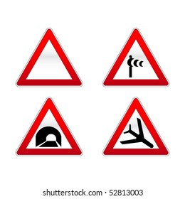 Signs traffic