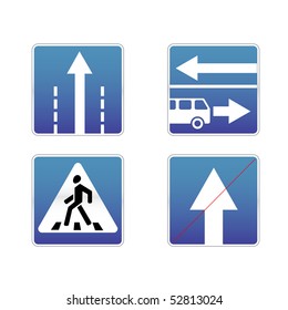 Signs traffic
