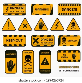 313 High temperatures hazard warning labels Images, Stock Photos ...