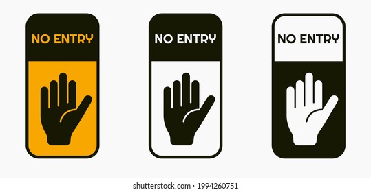 Signs warning of the danger - fire, high voltage, toxic, temperature. Caution Warning Sign Sticker. Editable vector stroke. Set of warning signs for attention and caution. Danger notice vector