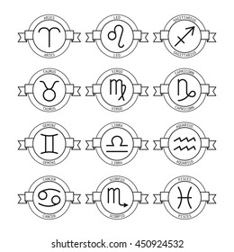 Signs of the zodiac for horoscope and predictions