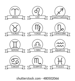 Signs of the zodiac for horoscope and predictions
